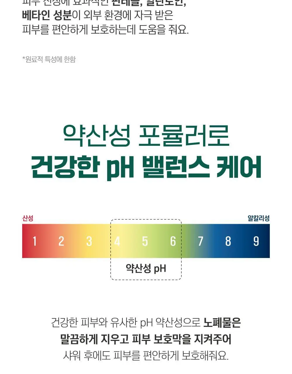 [매끈바디] 라운드랩 소나무 진정 시카 바디 워시 400ml 상세페이지 20
